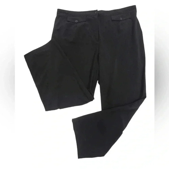 Penningtons Coupe Florence Black Straight Leg Trousers Size 26 - Picture 1 of 6